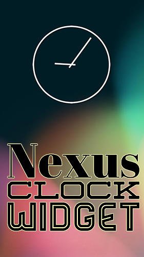 download Nexus clock widget apk